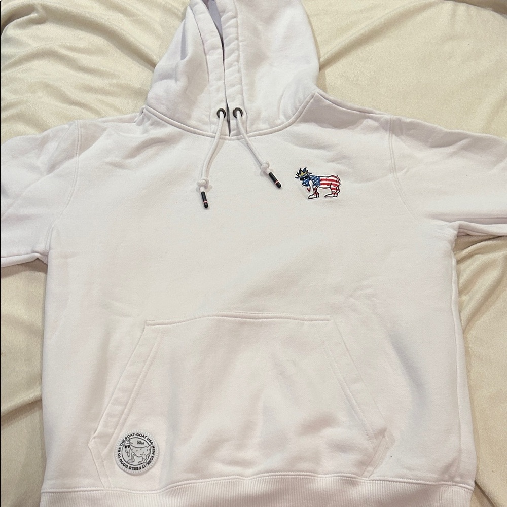 GOAT USA White Hoodie (Adult)